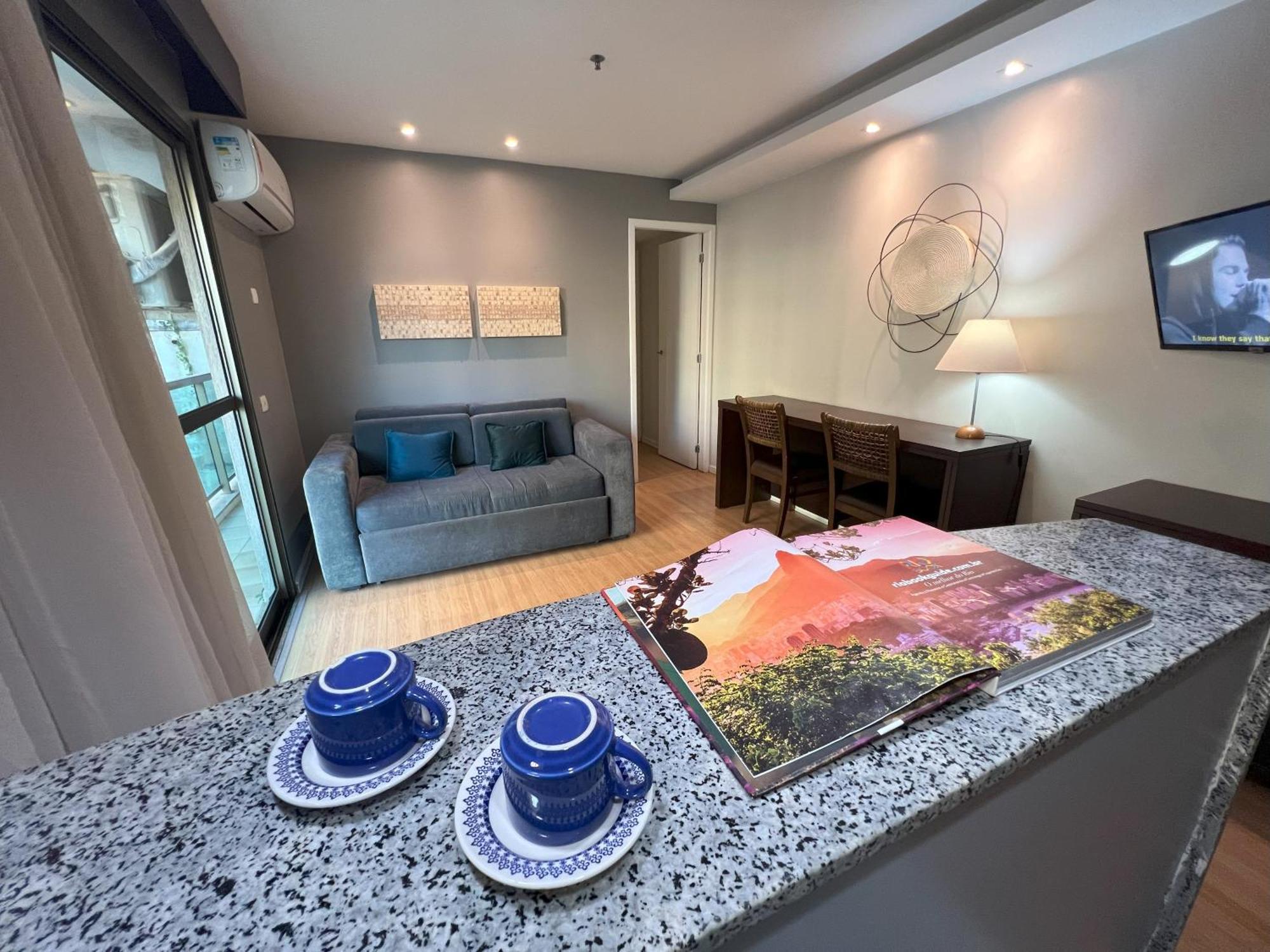 Apartamento Flat Copacabana Com Garagem Río de Janeiro